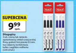 Auchan TOMA Długopisy oferta