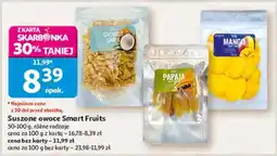 Auchan Suszone owoce Smart Fruits oferta