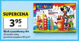 Auchan Blok rysunkowy A4 oferta