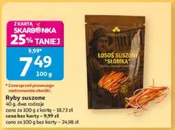 Auchan Ryby suszone oferta