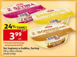 Auchan Ser topiony w kubku, Sertop oferta