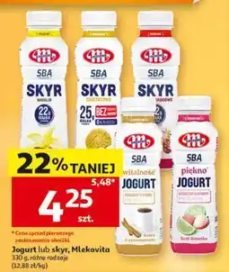 Auchan Jogurt lub skyr, Mlekovita oferta