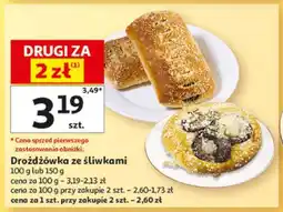 Auchan Drożdżówka ze śliwkami oferta