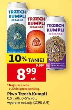 Auchan Piwo Trzech Kumpli oferta