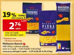 Auchan Makaron durum oferta
