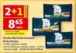 Auchan Karma dla kota Gourmet Perle Purina oferta