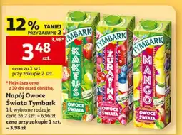 Auchan Napój Owoce Świata Tymbark oferta