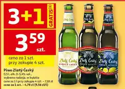 Auchan Piwo Zlatý Český oferta