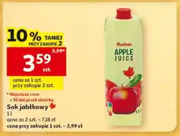 Auchan Sok jabłkowy oferta