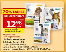 Auchan Sucha karma dla psa lub kota Perfect Fit oferta