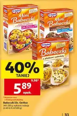 Auchan Babeczki Dr. Oetker oferta
