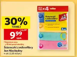 Auchan Ściereczki z mikrofibry Jan Niezbędny oferta