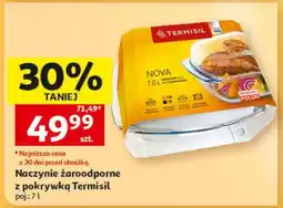Auchan Naczynie żaroodporne z pokrywką Termisil oferta