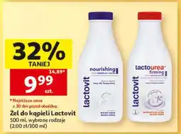 Auchan Żel do kąpieli Lactovit oferta