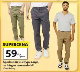 Auchan SPODNIE MĘSKIE TYPU CARGO oferta
