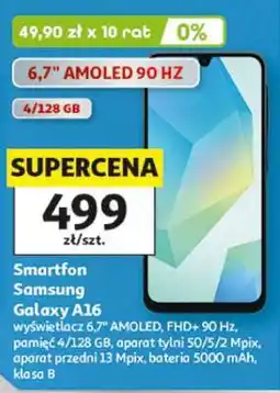 Auchan Smartfon Samsung Galaxy A16 oferta