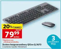 Auchan Zestaw bezprzewodowy Qilive Q.3670 oferta