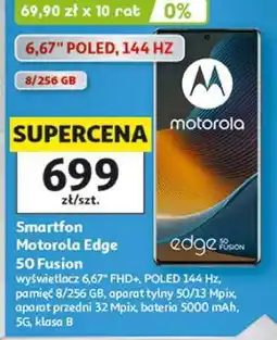 Auchan Smartfon Motorola Edge 50 Fusion oferta