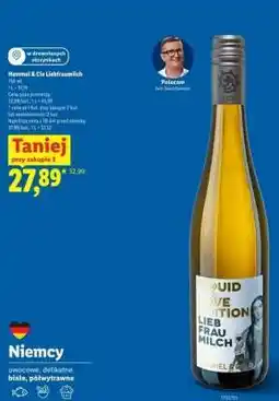 Lidl Hammel & Cie Liebfraumilch oferta