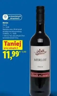 Lidl MERLOT oferta