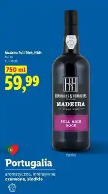 Lidl Madeira Full Rich, H&H oferta