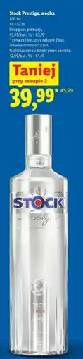 Lidl STOCK PRESTIGE Wódka oferta
