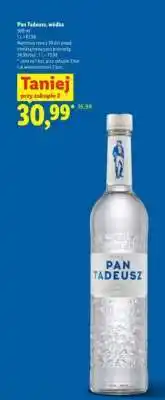 Lidl PAN TADEUSZ Wódka oferta