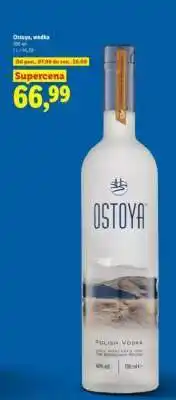 Lidl OSTOYA Wódka oferta