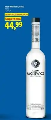 Lidl ADAM MICKIEWICZ Wódka oferta