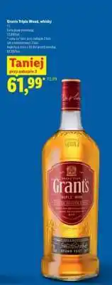 Lidl GRANT'S TRIPLE WOOD Whisky oferta