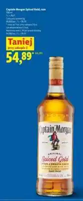 Lidl Captain Morgan Spiced Gold, Rum oferta