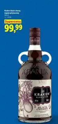 Lidl Kraken black cherry, napój spirytusowy oferta