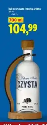 Lidl Dębowa Czysta z rączką, wódka oferta