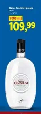 Lidl Bianca Candolini, grappa oferta