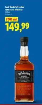Lidl Jack Daniel's Bonded Tennessee Whiskey oferta