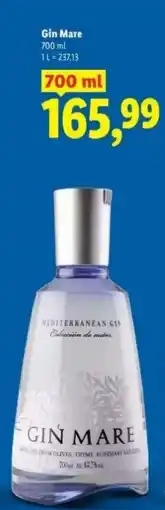 Lidl Gin Mare oferta