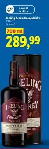 Lidl Teeling Acacia Cask, whisky oferta