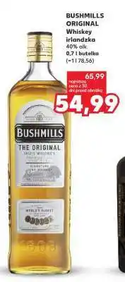 Kaufland BUSHMILLS ORIGINAL Whiskey irlandzka oferta