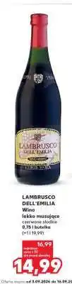 Kaufland LAMBRUSCO DELL'EMILIA Wino oferta