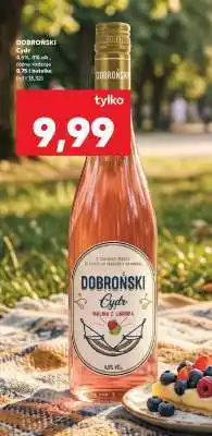 Kaufland DOBROŃSKI Cydr oferta