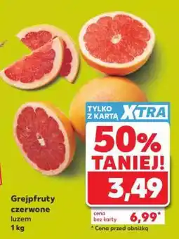 Kaufland Grejpfruty czerwone, luzem 1 kg oferta