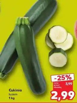 Kaufland Cukinia, luzem 1 kg oferta