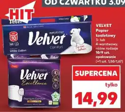 Kaufland Velvet papier toaletowy oferta