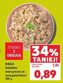 Kaufland DEGA Sałatka warzywna ze szczypiorkiem 100 g oferta