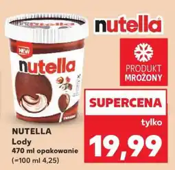 Kaufland NUTELLA Lody oferta