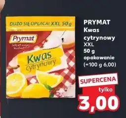Kaufland PRYMAT Kwas cytrynowy XXL 50 g opakowanie oferta