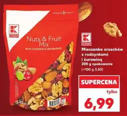 Kaufland Mieszanka orzechów z rodzynkami i żurawiną oferta