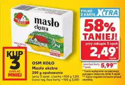 Kaufland OSM KOŁO Masło ekstra oferta
