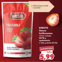 Kaufland KRESTO Owoce liofilizowane oferta