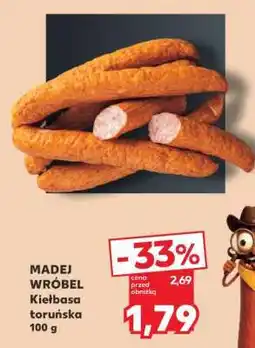 Kaufland MADEJ WRÓBEL Kiełbasa toruńska 100 g oferta